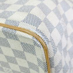 Pre Owned Louis Vuitton Damier Azur Saleya MM