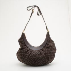 Pre Owned Louis Vuitton Monogram Idylle Rhapsodie MM Hobo Handbag 