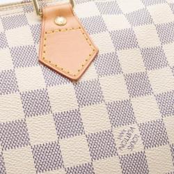 Pre Owned Louis Vuitton Damier Azur Speedy 35 