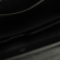 Pre Owned Louis Vuitton Black Taiga Leather Serviette Robusto 2 Business Briefcase Bag
