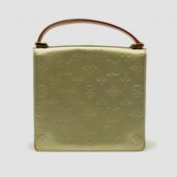 Pre Owned Louis Vuitton Lime Vernis Spring Street Bag