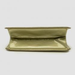 Pre Owned Louis Vuitton Lime Vernis Spring Street Bag