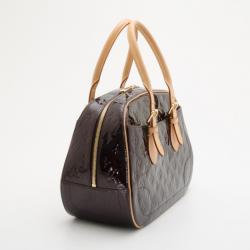 Pre Owned Louis Vuitton Monogram Vernis Summit Driver Amarante Bag