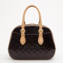 Pre Owned Louis Vuitton Monogram Vernis Summit Driver Amarante Bag