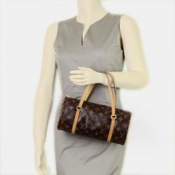Pre Owned Louis Vuitton Monogram Papillion Shoulder Bag