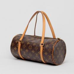 Pre Owned Louis Vuitton Monogram Papillion Shoulder Bag