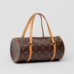 Pre Owned Louis Vuitton Monogram Papillion Shoulder Bag