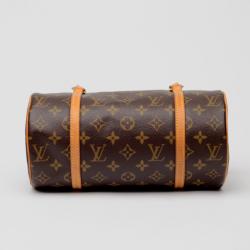 Pre Owned Louis Vuitton Monogram Papillion Shoulder Bag