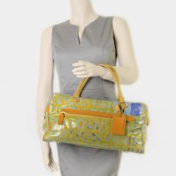 مملوكة مسبقًا Louis Vuitton Limited Edition Monogram Pulp Weekender PM Satchel Handbag