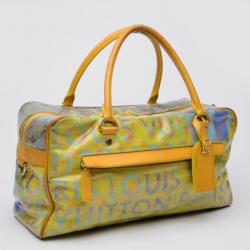 مملوكة مسبقًا Louis Vuitton Limited Edition Monogram Pulp Weekender PM Satchel Handbag