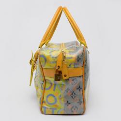 مملوكة مسبقًا Louis Vuitton Limited Edition Monogram Pulp Weekender PM Satchel Handbag