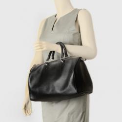 Pre Owned Louis Vuitton Black Epi Speedy 30