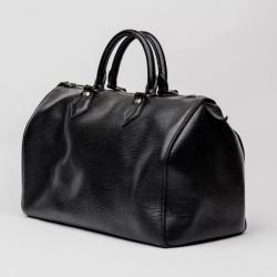 Pre Owned Louis Vuitton Black Epi Speedy 30
