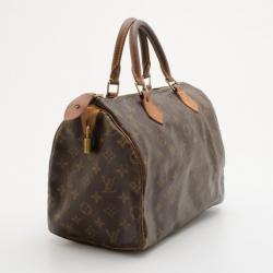 Pre Owned Louis Vuitton Monogram Speedy 30