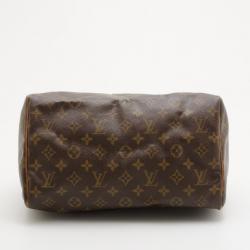 Pre Owned Louis Vuitton Monogram Speedy 30
