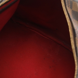 Pre Owned Louis Vuitton Damier Ebene Canvas Speedy 30 Bag