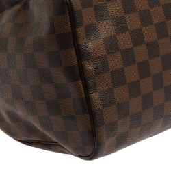 Pre Owned Louis Vuitton Damier Ebene Canvas Speedy 30 Bag