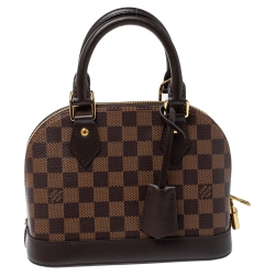 مملوكة مسبقًا Louis Vuitton Damier Ebene Canvas Alma BB Bag