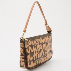 Pre Owned Louis Vuitton Sprouse Graffiti Pochette Accessoires 