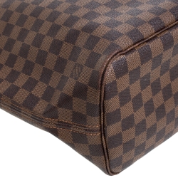 Pre Owned Louis Vuitton Damier Ebene Canvas Neverfull MM Bag