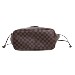 Pre Owned Louis Vuitton Damier Ebene Canvas Neverfull MM Bag