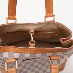 Pre Owned Louis Vuitton White Monogram Hampstead PM
