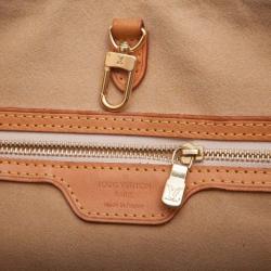 Pre Owned Louis Vuitton White Monogram Hampstead PM