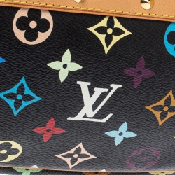 مملوكة مسبقًا Louis Vuitton Black Multicolor Monogram Canvas Pochette Accessories