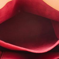 Pre Owned Louis Vuitton White Multicolor Audra Bag