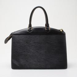 Pre Owned Louis Vuitton Black Epi Leather Riviera Bag