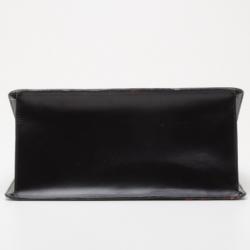 Pre Owned Louis Vuitton Black Epi Leather Riviera Bag