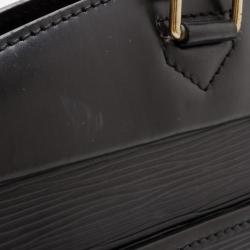 Pre Owned Louis Vuitton Black Epi Leather Riviera Bag