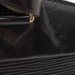 Pre Owned Louis Vuitton Black Epi Leather Riviera Bag