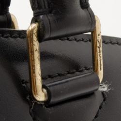 Pre Owned Louis Vuitton Black Epi Leather Riviera Bag