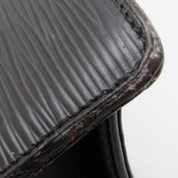 Pre Owned Louis Vuitton Black Epi Leather Riviera Bag
