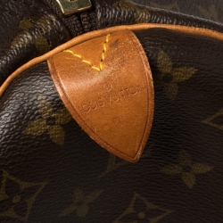 مملوكة مسبقًا Louis Vuitton Monogram Canvas Keepall 60 Bag