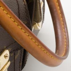 Pre Owned Louis Vuitton Monogram Canvas Manhattan PM Satchel 