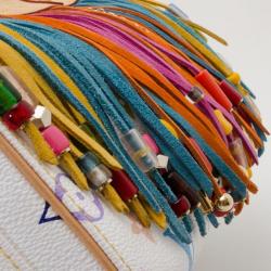 مملوكة مسبقًا Louis Vuitton Limited Edition Multicolore Fringe Speedy 25 Satchel Handbag 