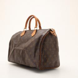 Pre Owned Louis Vuitton Monogram Speedy 35