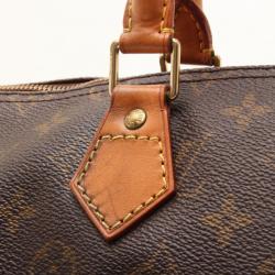 Pre Owned Louis Vuitton Monogram Speedy 35