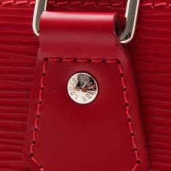 Pre Owned Louis Vuitton Red Electric Epi Leather Alma PM