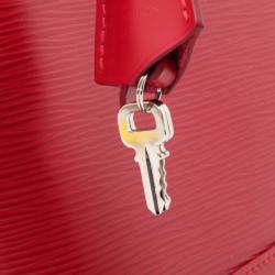 Pre Owned Louis Vuitton Red Electric Epi Leather Alma PM