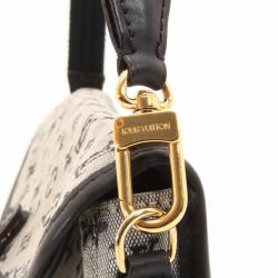 Pre Owned Louis Vuitton Blue Monogram Mini Lin Marjorie Shoulder Bag