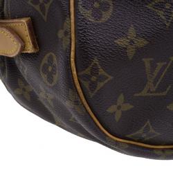 Pre Owned Louis Vuitton Monogram Canvas Saumur 35