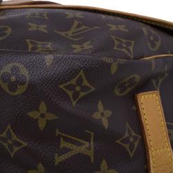 Pre Owned Louis Vuitton Monogram Canvas Saumur 35