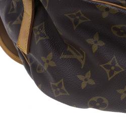 Pre Owned Louis Vuitton Monogram Canvas Saumur 35