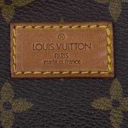 Pre Owned Louis Vuitton Monogram Canvas Saumur 35