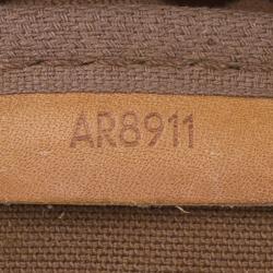 Pre Owned Louis Vuitton Monogram Canvas Saumur 35