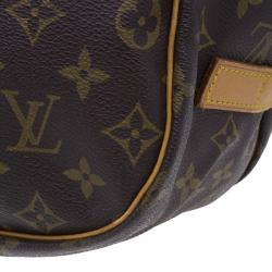 Pre Owned Louis Vuitton Monogram Canvas Saumur 35