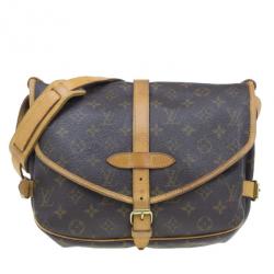 Pre Owned حقيبة لوي فيتون سومور 30 كانفاس مونوجرامي